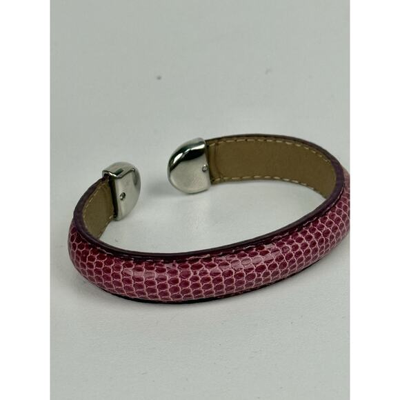 Jean Rousseau NEPTUNE BRACELET INDIAN PINK SHINY Snake - Picture 4 of 4